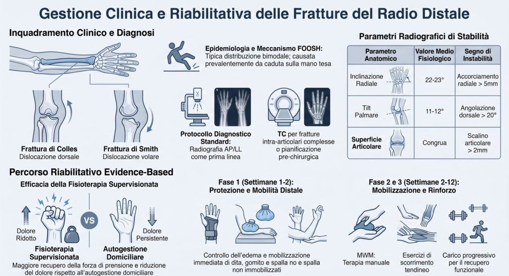 Fratture polso, fisioterapia e riabilitazione.